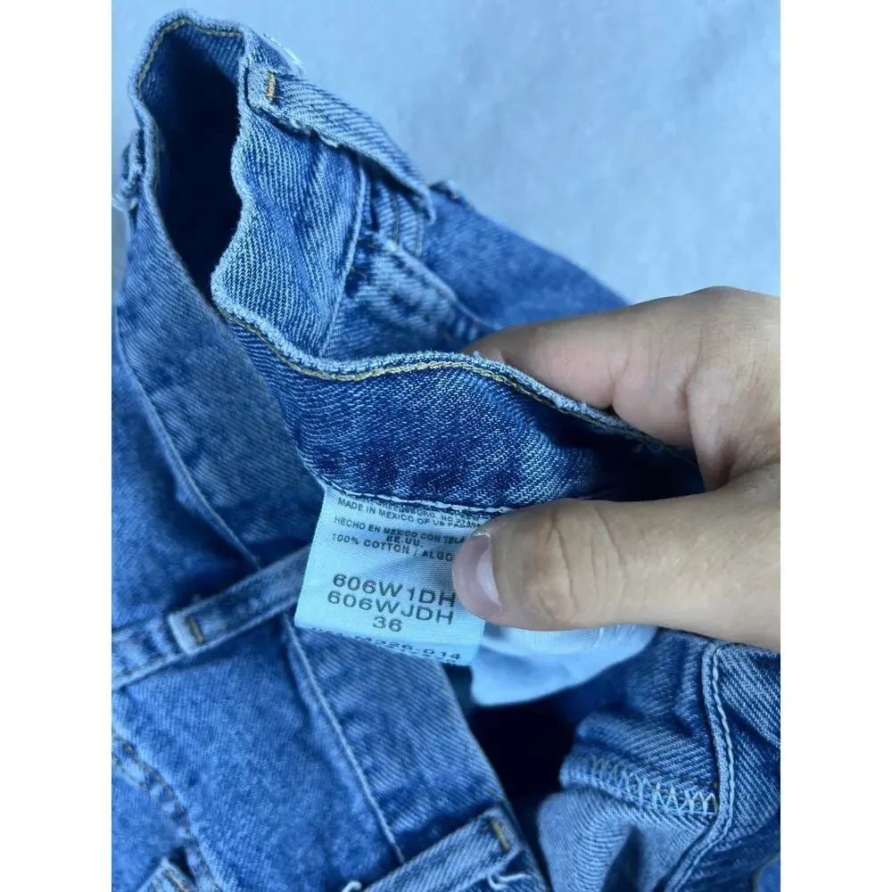 Vintage Wrangler Denim Shorts Mens 36 Blue Medium Wash Classic Leisure Jorts